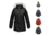 Nobis Carla Parka - Women's, Crosshatch Black, Crosshatch Camo, Crosshatch Navy, Crosshatch Red Rum, Crosshatch Steel Grey