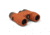 Nocs Provisions Standard Issue 8x25mm Roof Prism Waterproof Binoculars, Poppy Orange II, NOC-STD-OR2