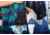 Nomadix Changing Poncho, Copacabana Navy Teal, Medium/Large, CP-COPA-102