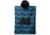 Nomadix Changing Poncho, Copacabana Navy Teal, Small/Medium, KCP-COPA-102