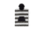 Nomadix Changing Poncho, Stripes Noll Black, Small/Medium, KCP-STRP-101