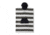 Nomadix Changing Poncho, Stripes Noll Black, Small/Medium, KCP-STRP-101