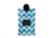 Nomadix Changing Poncho, Wave Blue, Medium/Large, CP-WAVE-102