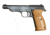 Norinco TT-Olympia Pistol, .22 Long Rifle, 4.6in barrel, frame, wood grip, blowback operated semi-auto, horiz. adjustable rear, 8 round magazine, NOTTOLYMPIA.22LR4.61FRRMPG