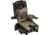 Norotos LoSto Helmet Mount, Push Button, PVS 7/14 &amp; PVS 15/18/21/31, Coyote Brown, One Size, 1960010CB-4