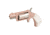 North American Arms Mini Revolver, .22 Winchester Magnum Rimfire, 1.12in Barrel, X-Large, Fixed, Pink Frame, Pearl Style Grip, 5 Round Cylinder, NAA-22MS-ROSE