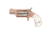 North American Arms Mini Revolver, .22 Winchester Magnum Rimfire, 1.12in Barrel, X-Large, Fixed, Pink Frame, Pearl Style Grip, 5 Round Cylinder, NAA-22MS-ROSE