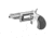 North American Arms Mini WASP Revolver, .22 Winchester Magnum Rimfire, 1.65in Barrel, X-Large, Fixed, Stainless Frame, Rubber Grip, 5 Round Cylinder, NAA22MTW