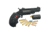 North American Arms True Black Widow Combo Revolver, .22 Long Rifle/.22 Winchester Magnum Rimfire, 2in Barrel, Fixed, Black Frame, Rubber Grip, 5 Round Cylinder, NAABWCCRK