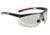 North Safety Products/Haus Glasses Safety Bk/rd Frm Mir T5900NTKTCG, Unit EA
