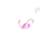 Northland Butterfly Blade Harness 60" Snell Clear Tip Pink 1/Cd, NL-BFBH1-CTP