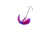 Northland Butterfly Blade Super Death Rig 60" Snell Cisco Purple 1/Cd, NL-BFSDR2-CP