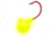 Northland Fire-Ball Jig 1/4 Oz, 4/Cd Super-Glo Chartreuse, FB4-4-10