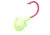 Northland Fire-Ball Jig - 5/Card - 1/8 Oz - Number 1/0 Hook - Super-Glo Luminescent, FB3-5-13