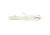 Northland Fishing Tackle Level-Head Predator Tube Lure, White, 3/4oz, NL-LHPT7-1