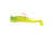 Northland Fishing Tackle Swimbait Rigged Gum-Ball Jig, Firetiger, 1/4oz, NL-GBJSR4-22