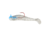 Northland Fishing Tackle Swimbait Rigged Gum-Ball Jig, Moonlight, 1/16oz, NL-GBJSR2-135