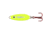 Northland Forage Minnow Spoon, 1/Card, 1/32Oz, #14 Hook Super-Glo Exo Chartreuse, FMS1-1013