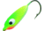 Northland Gum-Drop Floater Number 4 3/Cd Watermelon, PJ4-23
