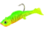 Northland Mimic Minnow Shad Swimbait, 2 1/2in, 1/4 oz, 2/0 Hook, Firetiger, Strip Card, MM4-6-22
