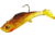 Northland Mimic Minnow Shad Swimbait, 2 1/8in, 1/8 oz, Sz 1 Hook, Gold Shiner, Strip Card, MM3-6-12
