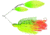 Northland Reed Runner Magnum Spinnerbait, Firetiger Uv, 1oz, 1 Cd, RRTW8-15