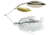Northland Reed Runner Magnum Spinnerbait, White Bass, 1oz, 1 Cd, RRTW8-113