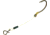 Northland Snelled Stingr Hook, Bronze, Size 2In, 3 Per Card, SHS2