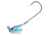 Northland Stand Up Fire Ball Long Shank Jig, 1/4 oz Number 2/0 Long Shank Hook, UV Moonlight Glo, 3 Card, FBSLS4-3-1325