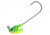 Northland Stand Up Fire Ball Long Shank Jig, 1/8 oz, Number 2/0 Long Shank Hook, Firetiger, 4 Card, FBSLS3-4-22