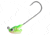 Northland Stand Up Fire Ball Long Shank Jig, 1/8 oz Number 2/0 Long Shank Hook, UV Bleeding Perch, 4 Card, FBSLS3-4-1319