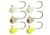 Northland Sting'n Fire-Ball Jig 1/16 Oz, 1/0 Hk Assorted 6/Cd, NL-FB2-6-99