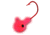 Northland Super-Glo Jig 1/4 Oz, 2/0 Red Hook, 4/Cd Super-Glo Red, GB4-4-9