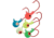 Northland Super-Glo Jig 1/8 Oz, 1/0 Red Hook, 5/Cd Super-Glo Assort, GB3-99