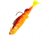 Northland UV Mimic Minnow Swimbait, 1 1/2in, 1/32 oz Sz 4 Hook, Tech Tiger, Strip Card, MMUV1-6-38