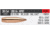 Nosler Custom Competition Rifle Bullet .30 Caliber 190gr HPBT, 100ct, 53412