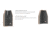Nosler HandGun Pistol Bullet .45 Caliber 230gr FMJ, 250ct, 44964
