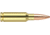 Nosler Match Grade 6.5mm Grendel 123 Grain Hollow Point Boat Tail Brass Cased Centerfire Rifle Ammo, 20 Rounds, 44501