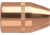 Nosler .38/.357 Caliber 125 Grain Assured Stopping Power Jacketed Hollow Point Pistel Bullets, 250 Pack, 44912