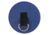 NRS Dry Bag 1in D-Ring PVC Patch, Blue 37303.01.100