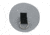 NRS Dry Bag 1in D-Ring PVC Patch, Light Gray 37303.01.103