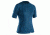 NRS H2Core Rashguard Short-Sleeve Shirt - Women's, Moroccan Blue, XL 10020.06.104