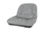 NRS High-Back Padded Drain Hole Seat, Gray 94031.01.100