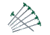 NRS River Wing Spare Metal Stakes,Pack of 6, Green 71629.01.100