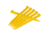 NRS River Wing Spare Plastic Stakes,Pack of 6, Orange 71628.01.100