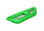 NRS STAR Seminole I Inflatable Kayak, Lime, 9 Feet 6 Inch, 86240.01.102