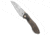 Null Knives Null Voodoo Folding Knife, 3.625in, Bohler M390 Stainless Steel, Reverse Tanto Blade, Carbon Fiber, Black/Gold Handle, Black/Gold/Gray, 8.25 inch, BHQ-204762