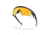 Oakley 2025 Tour De France Sphaera Slash Sunglasses, Matte Black Ink, PRIZM 24K Polarized, PRIZM 24K Polarized, OO9499-0836