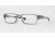 Oakley A AIRDROP OX8065 Eyeglass Frames 806502-53 - Grey Shadow Frame
