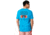 Oakley Authorized Tee - Mens, Hawaiian Blue, 2XL, 457582-6HB-XXL